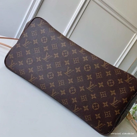 Official oldcobbler Neverfull Louis GM Vuitton 0708